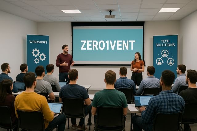 Hosted Event Zero1Vent – Engaging Workshops, Networking & Tech Solutions
