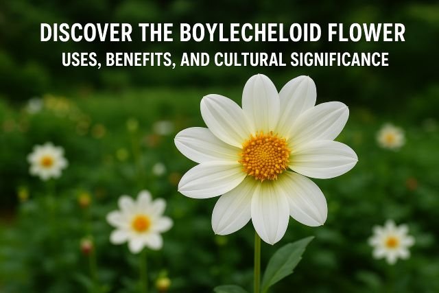 Discover the Boylecheloid Flower: Uses, Benefits, and Cultural Significance