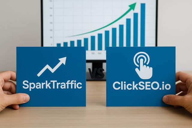 SparkTraffic or ClickSEO.io: Which Tool Is Better for Real Traffic Growth?