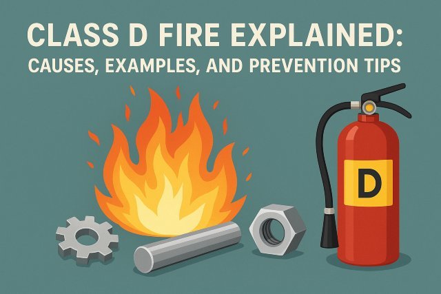 Class D Fire Explained: Causes, Examples, and Prevention Tips