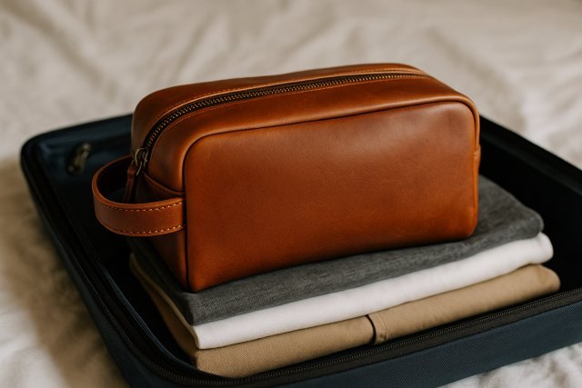 Why a Leather Dopp Kit Is the Ultimate Travel Essential