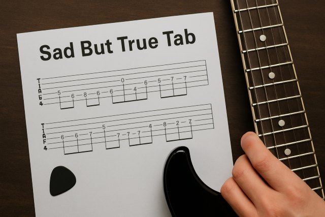Sad But True Tab Explained: Techniques, Tips, and Pro Guitar Tricks