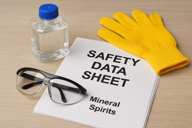 Safety Data Sheet Mineral Spirits: How to Use and Store It Safely