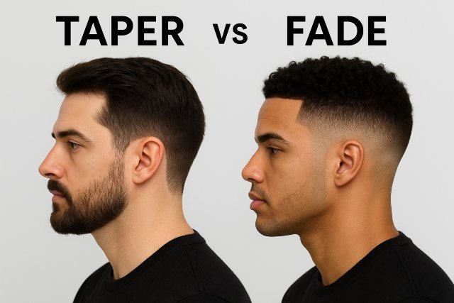 Taper vs Fade: Key Differences, Styling Tips, and Best Examples