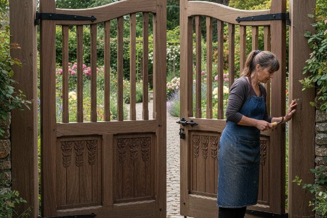 Gates of Wood: Timeless Designs for Homes and Gardens
