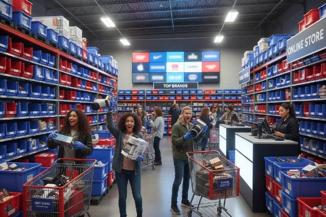 Online Bin Store for Deep Discounts on Popular Brands