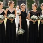 Affordable Black Bridesmaid Dresses for Timeless Bridal Parties