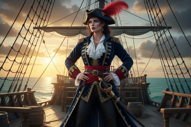 Pirate Costume Costume – Perfect for Themed Parties and Dress Up