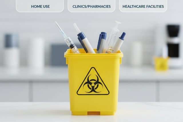 Sharps Bin Guidelines for Home, Clinics, and Healthcare Settings