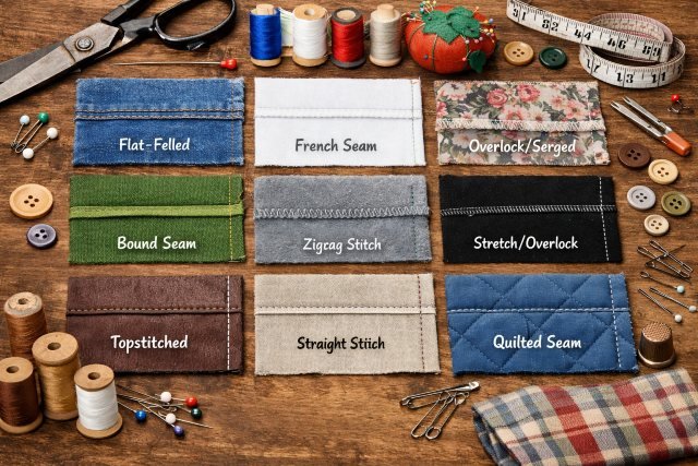 Nahttypen Guide: Which Seam Type to Use for Every Fabric