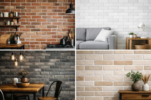 brick effect tiles